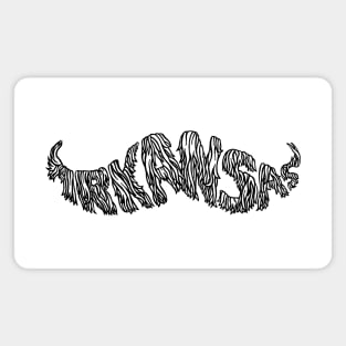Arkanstache Magnet